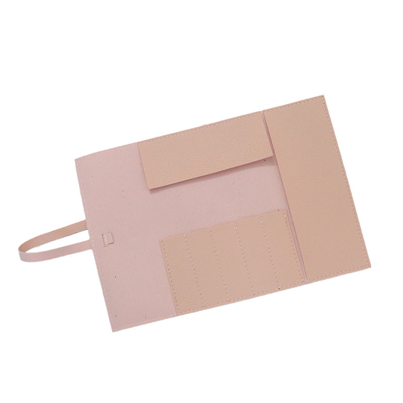 Leather Pencil Roll Organizer