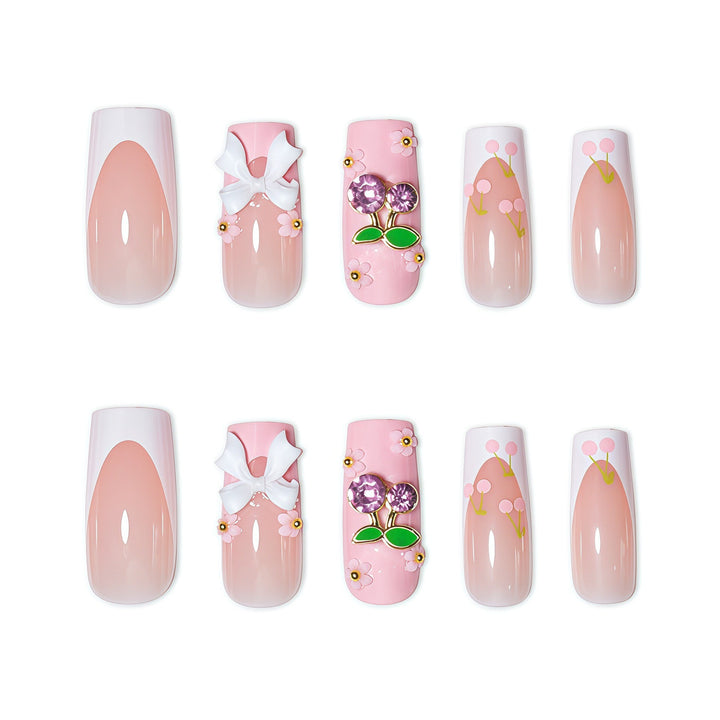 Artistic 3D Floral Nail Art Set Kalsten