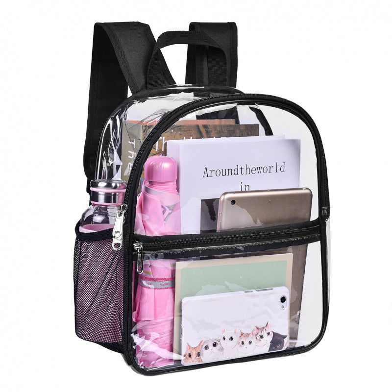 Transparent backpack bag with multiple compartments Kalsten