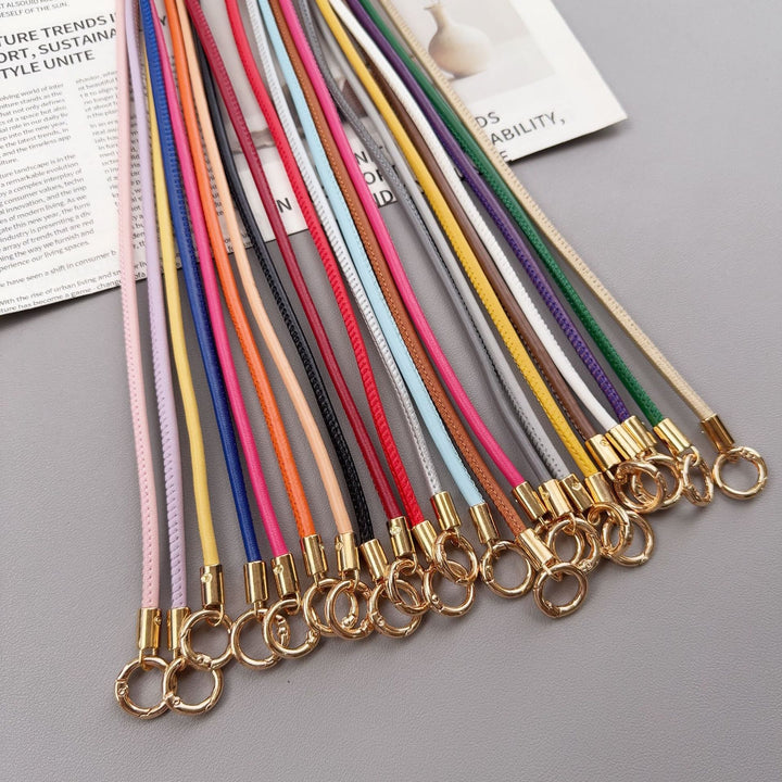Premium Faux Leather Lanyard Kalsten