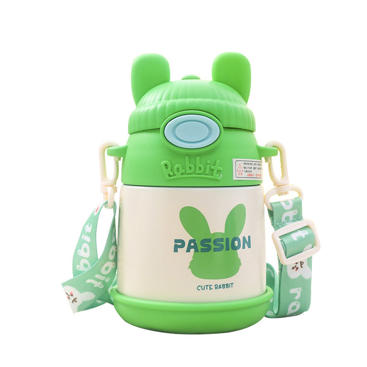 Ladies Insulated Water Bottle with Cute Bunny Design Kalsten