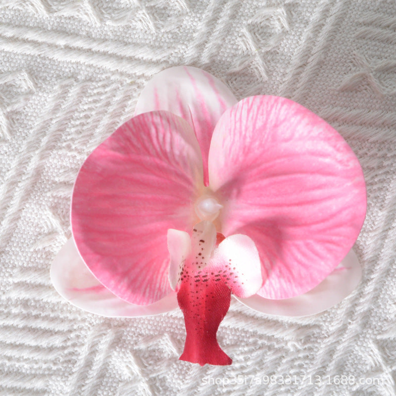 Artificial Orchid Hair Clip
