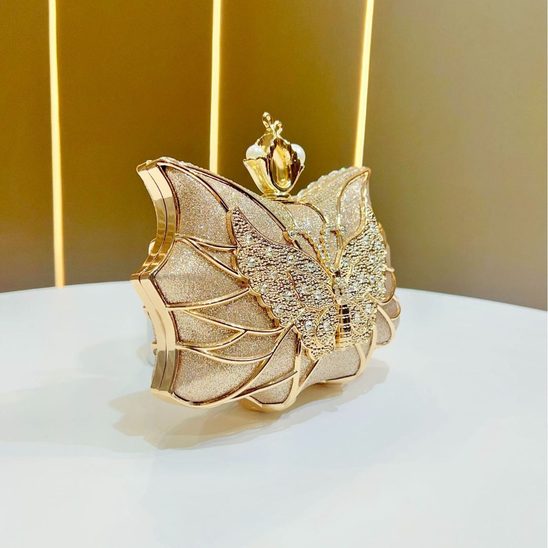 Butterfly-Inspired Evening Clutch
