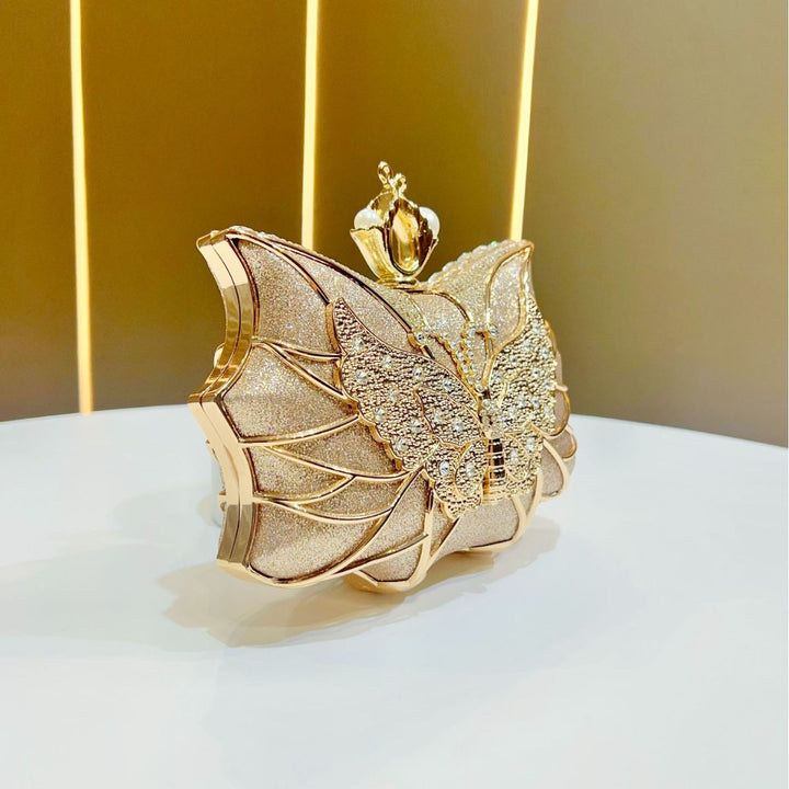 Butterfly-Inspired Evening Clutch