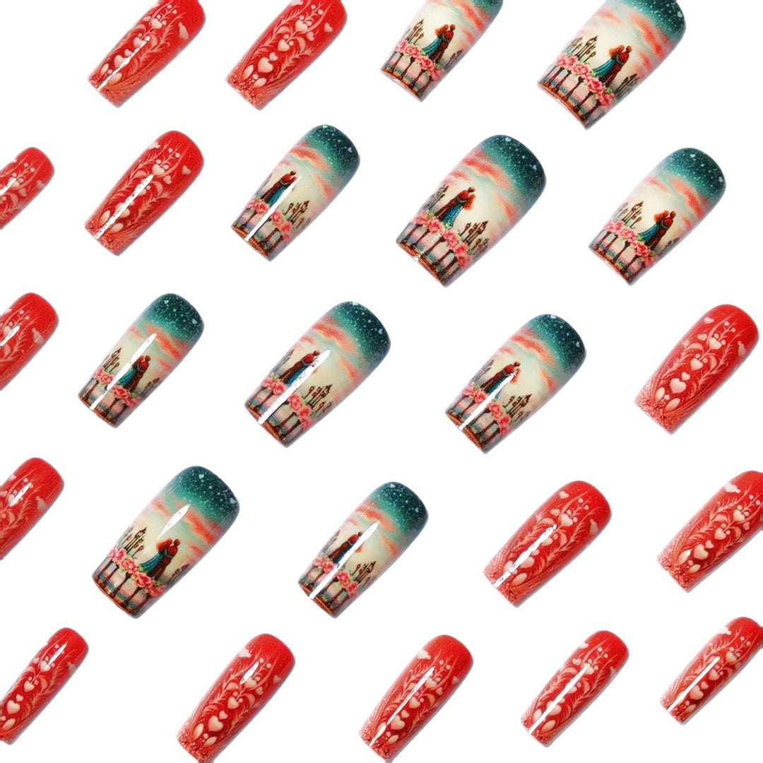 Romantic Scenic Nail Art Kalsten
