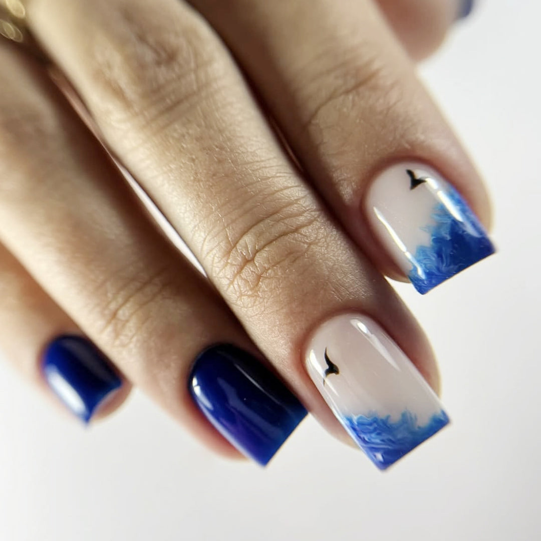 Oceanic Wave Nail Art Set Kalsten