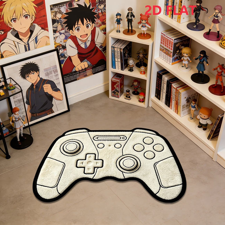 Gaming Console-Shaped Area Rug