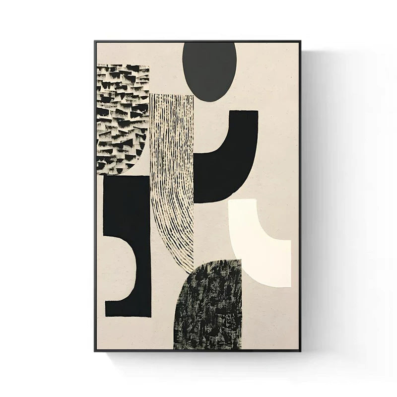 Abstract Geometric Wall Art Canvas