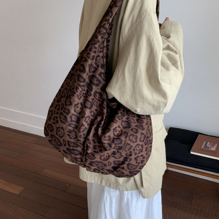 Soft Suede Slouchy Tote Bag