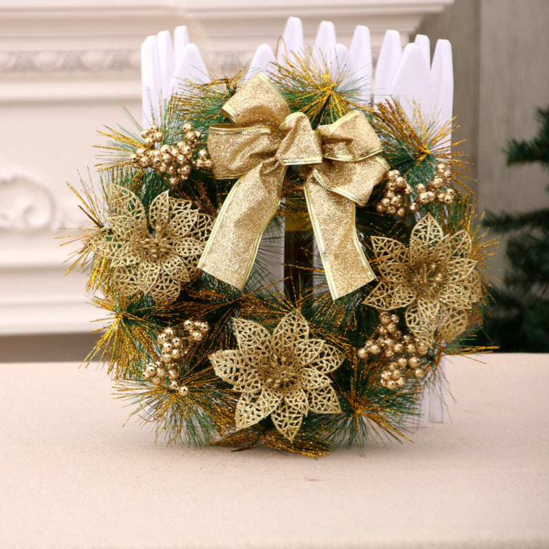 Festive Reindeer Door Wreath Decoration Kalsten