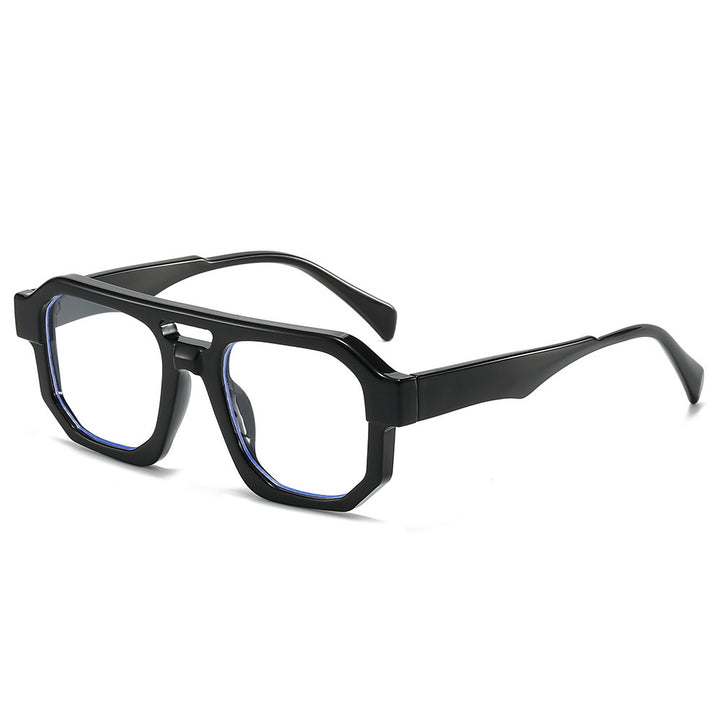 Fashion-Forward Geometric Oversized Sunglasses Kalsten