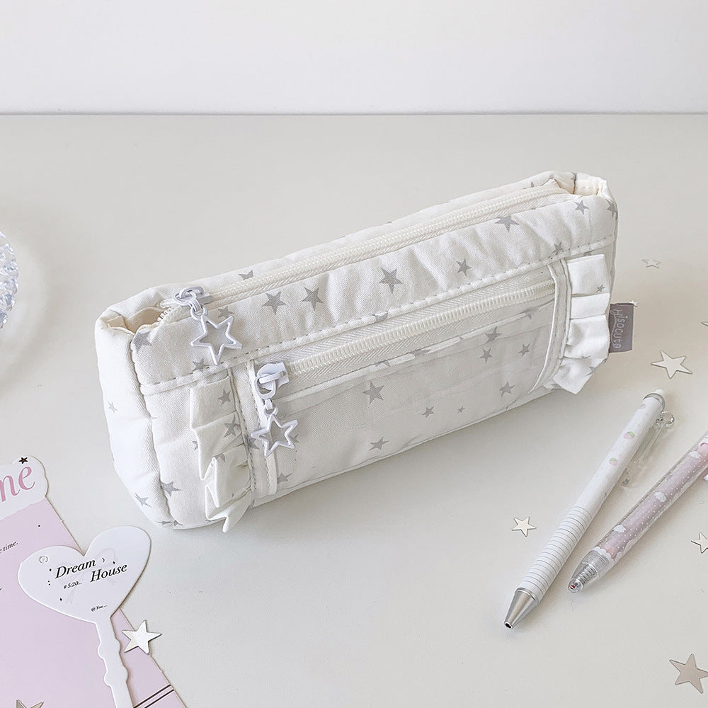 Star Pattern Pencil Pouch