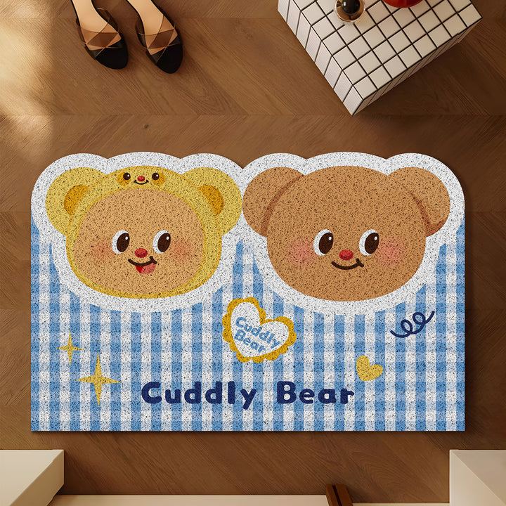 Cuddly Bear-Themed Indoor Area Mat Kalsten