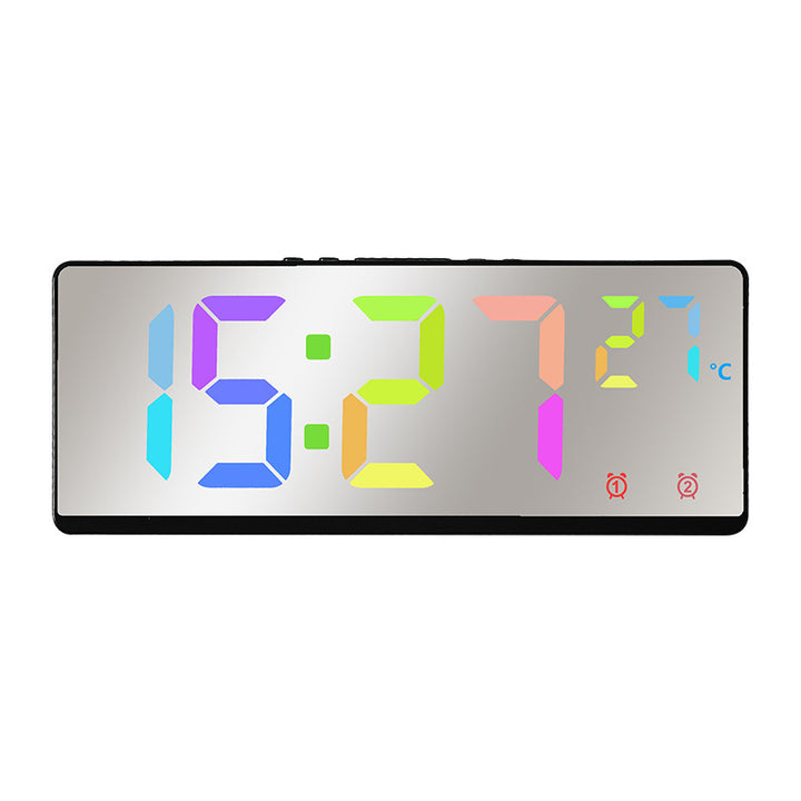 Digital alarm clock with mirror display and temperature function Kalsten