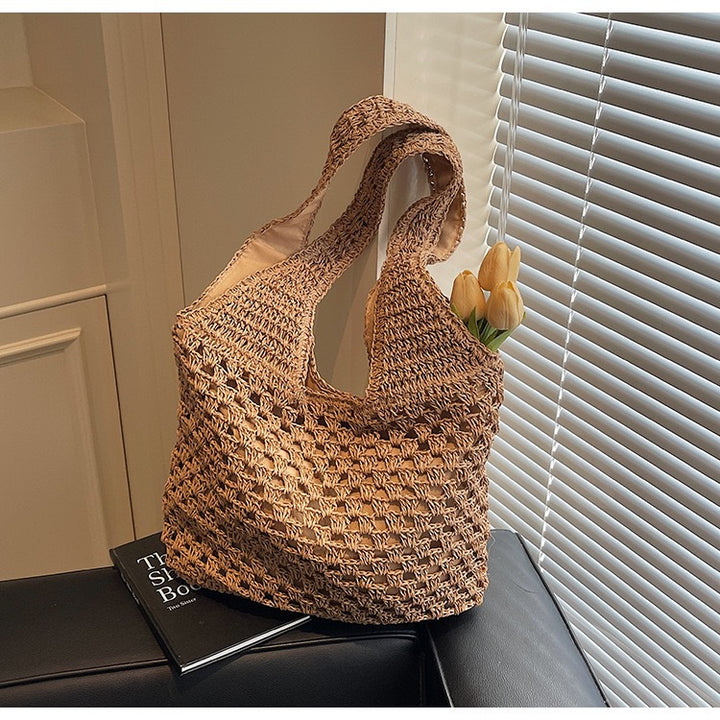 Handmade straw bag Kalsten