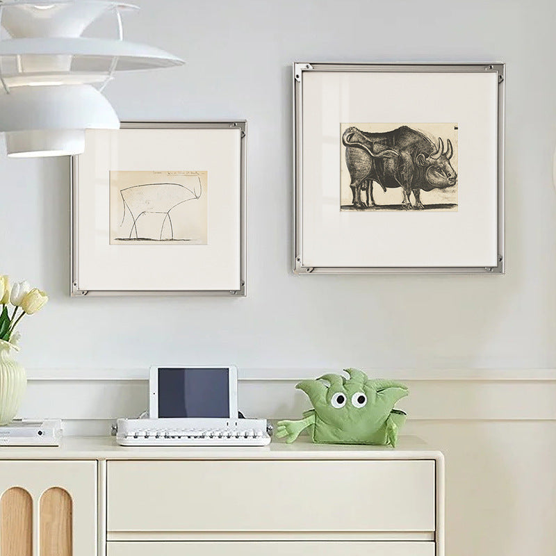 Abstract Framed Artwork