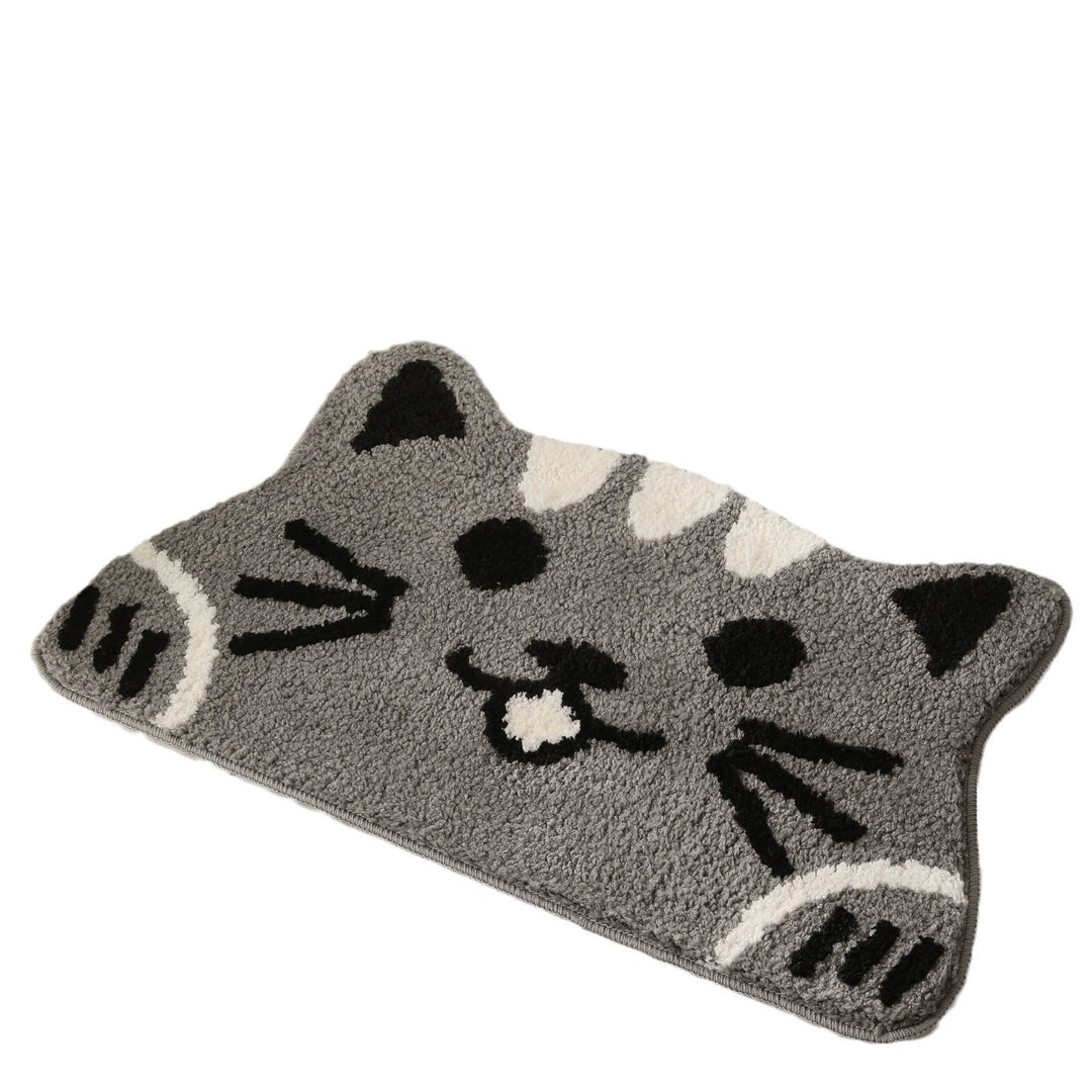 Cat-Themed Plush Area Rug Kalsten