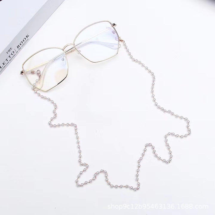 Beaded Eyewear Chain with Secure Fastening Kalsten