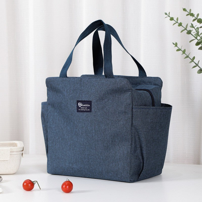 Fun Soccer-Themed Insulated Lunch Tote Kalsten