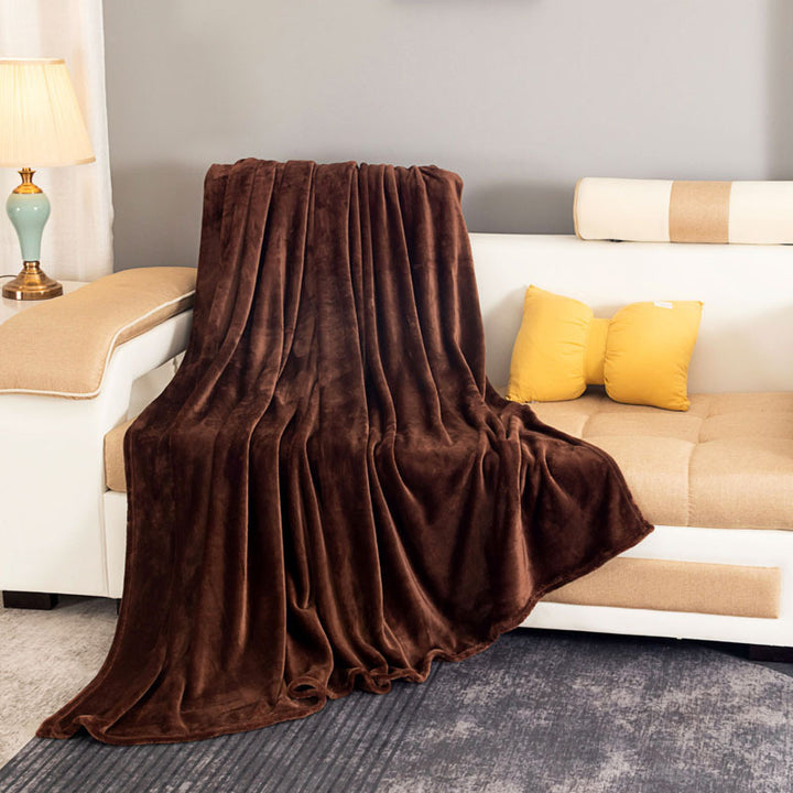 Plush Fleece Throw Blanket Kalsten