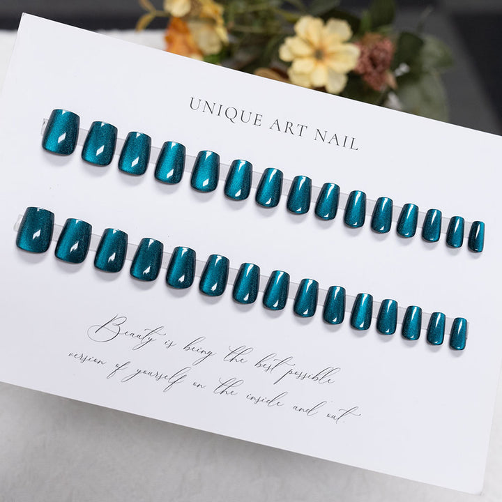 Glossy Acrylic Press-On Nail Set