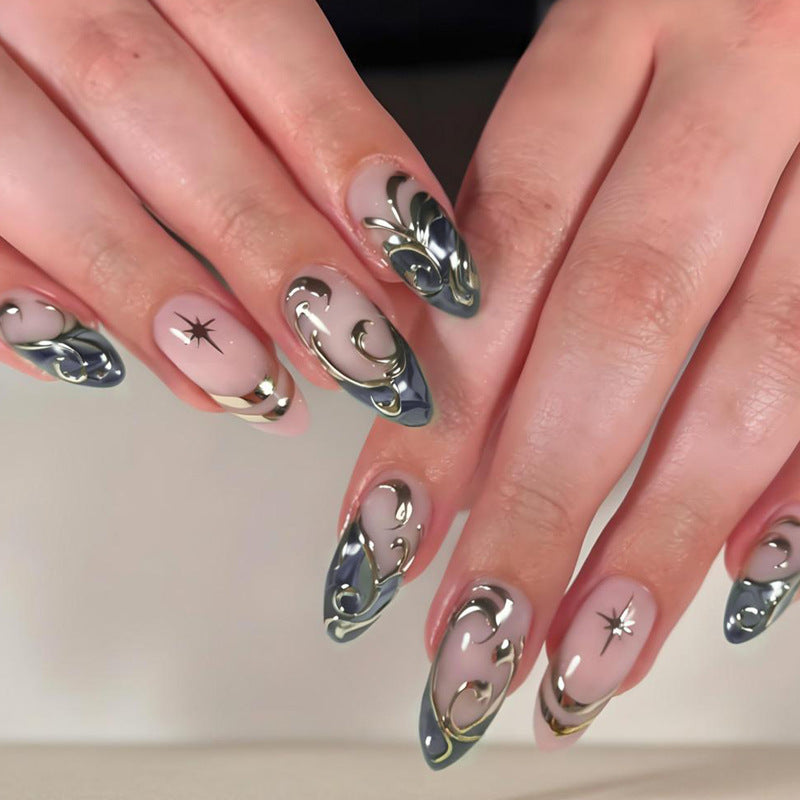 Nail art set in elegant, artistic design Kalsten