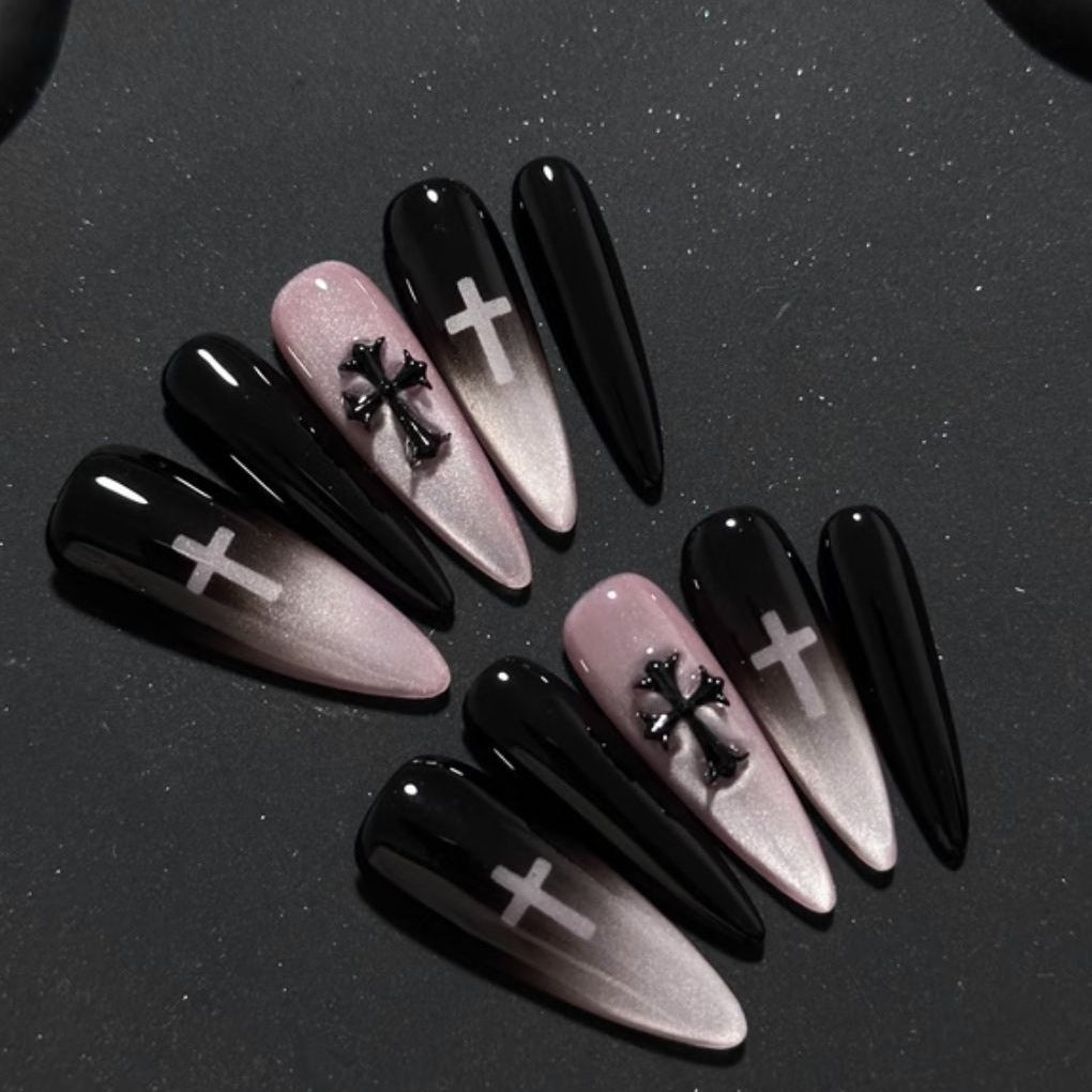 Gothic Stiletto Nail Tips