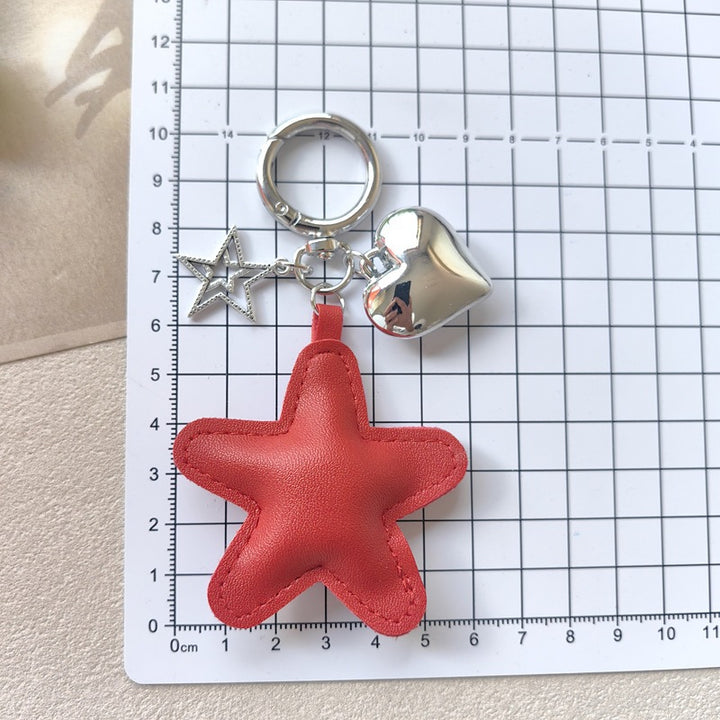 Keychain with star and heart design Kalsten