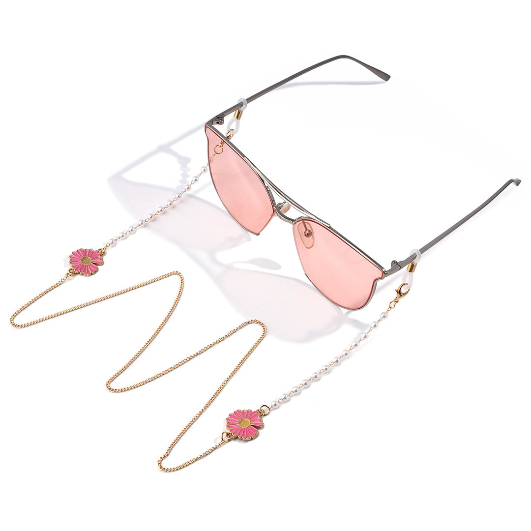Floral Design Eyewear Chain Kalsten