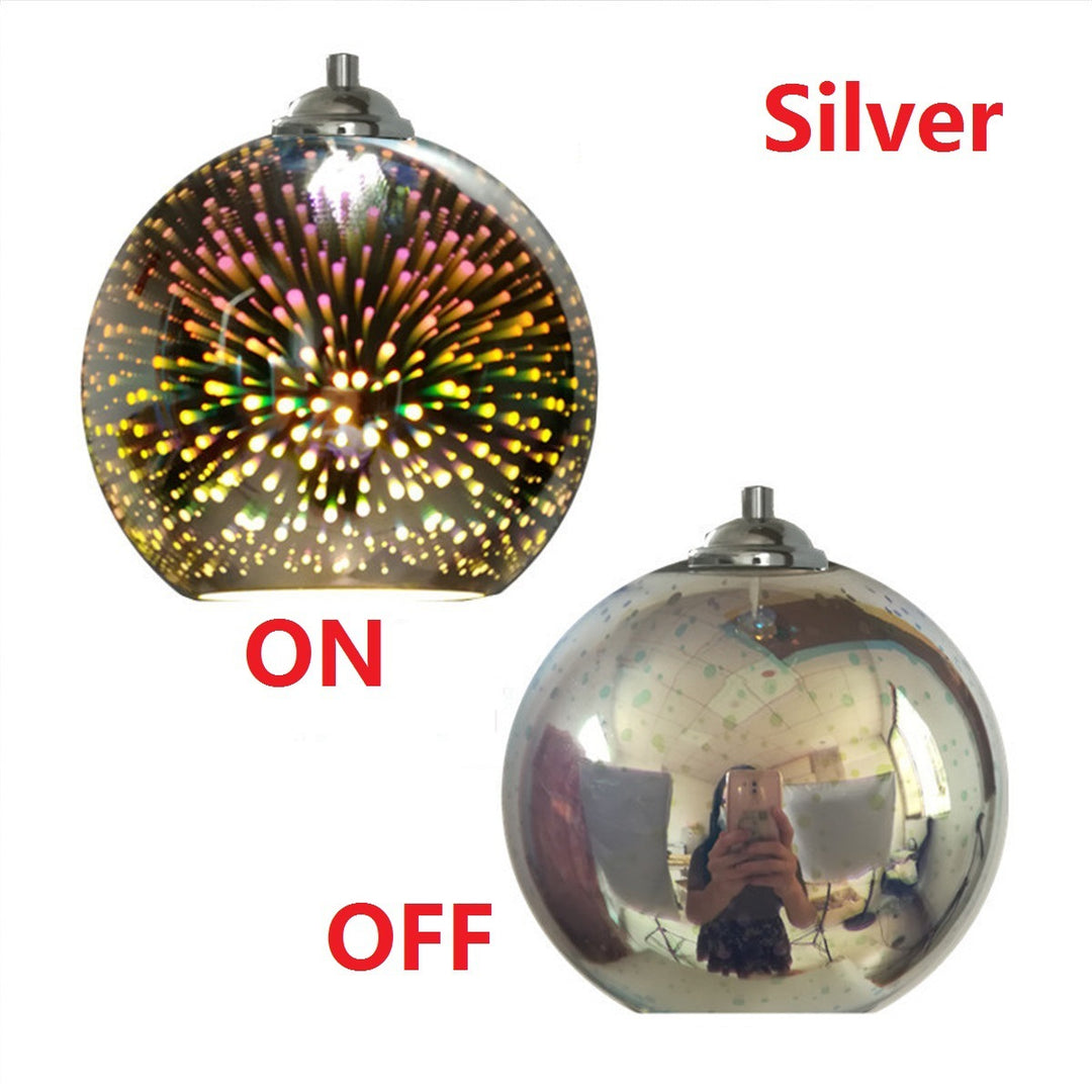 Decorative Sparkling Glass Pendant Light