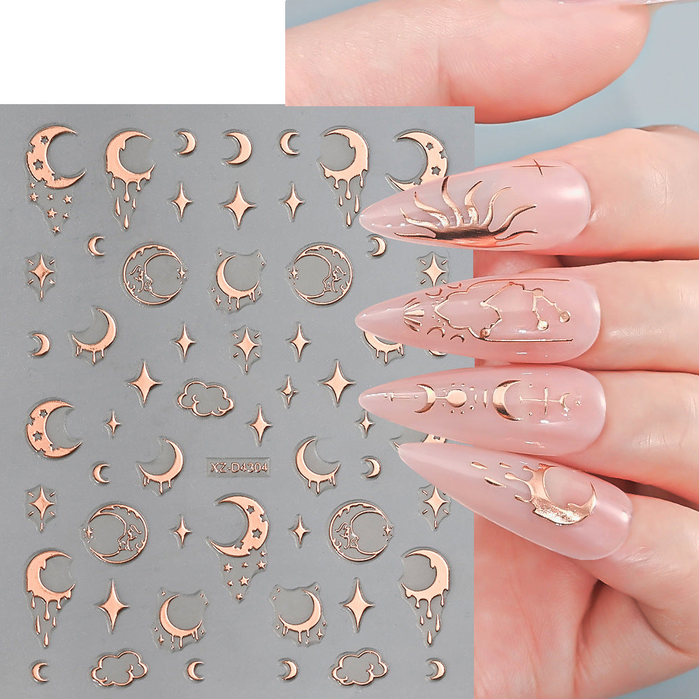 Nail Art Decorative Foil Stickers