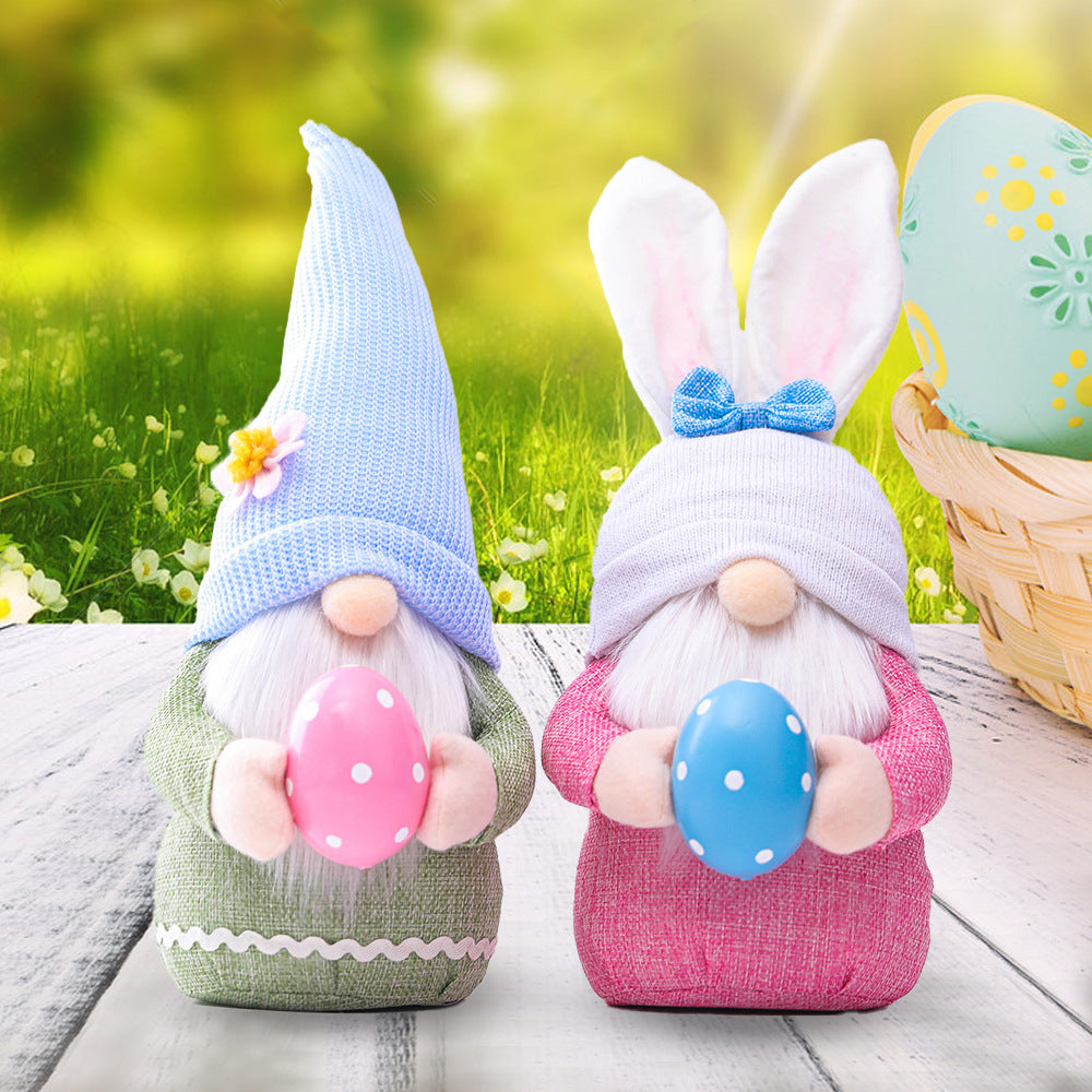 Decorative Easter Gnome Figurine Kalsten