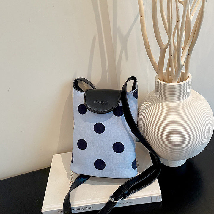 WoStylish Dot-Patterned Mini Crossbody Bag Kalsten