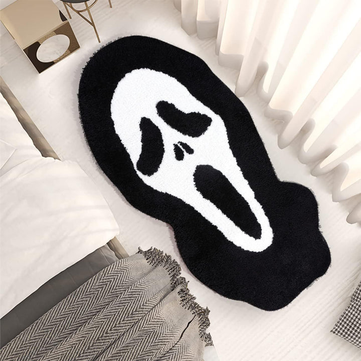 Ghost-Themed Plush Bath Mat Kalsten