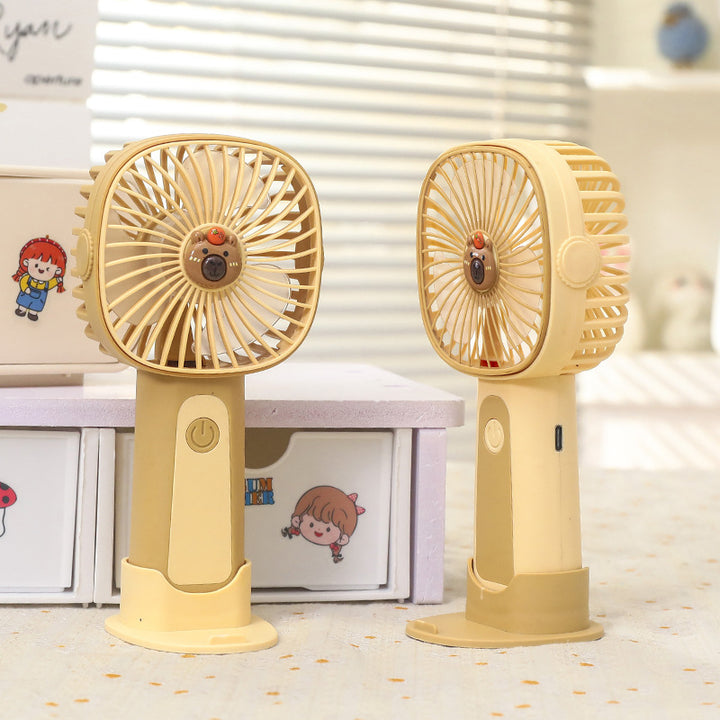 Portable table fan with flexible tilt adjustment Kalsten