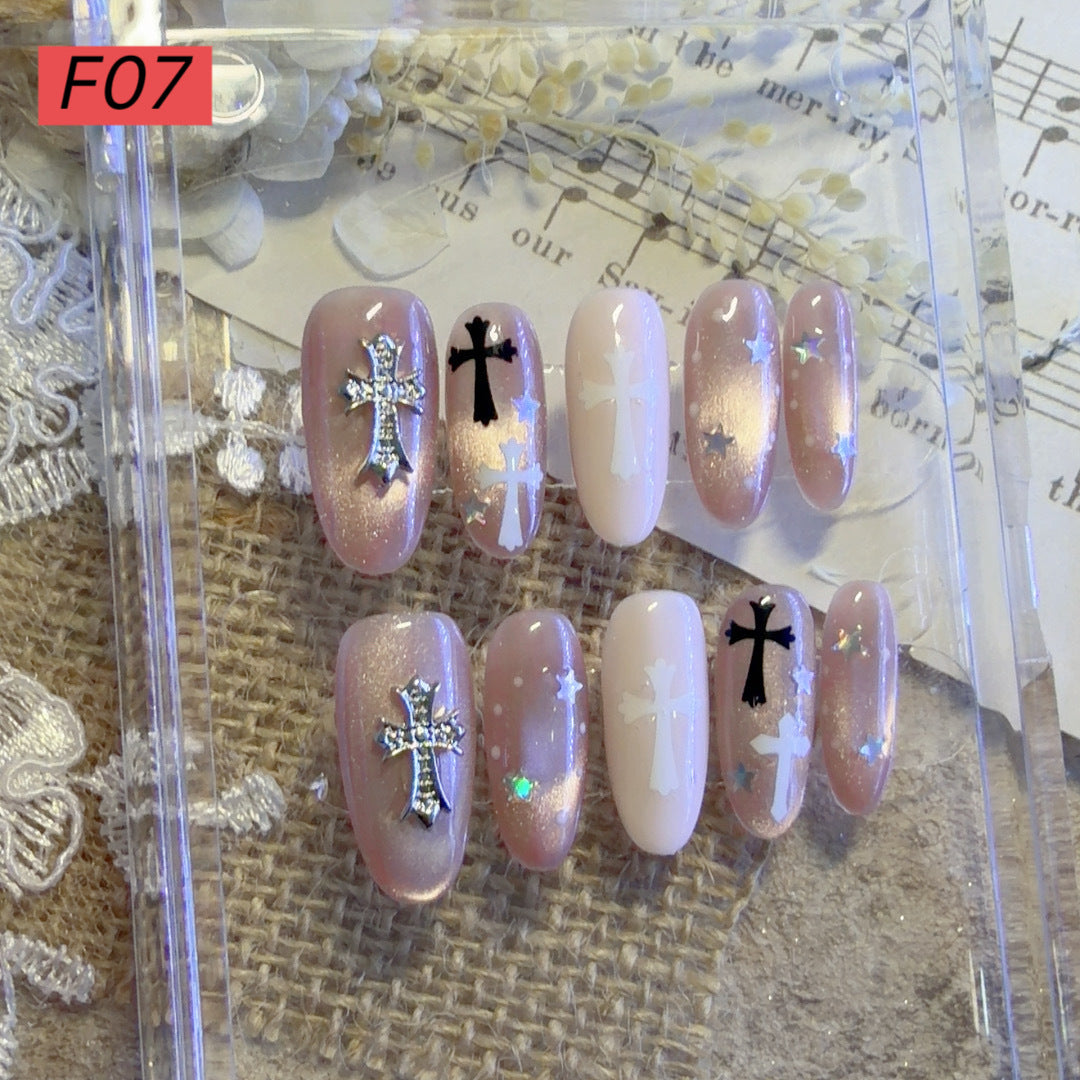 Decorative Press-On Nail Art Set 1790731572