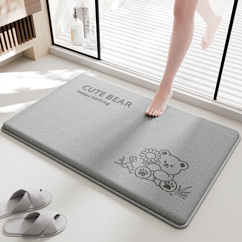 Adorable Cartoon Design Bath Mat Kalsten