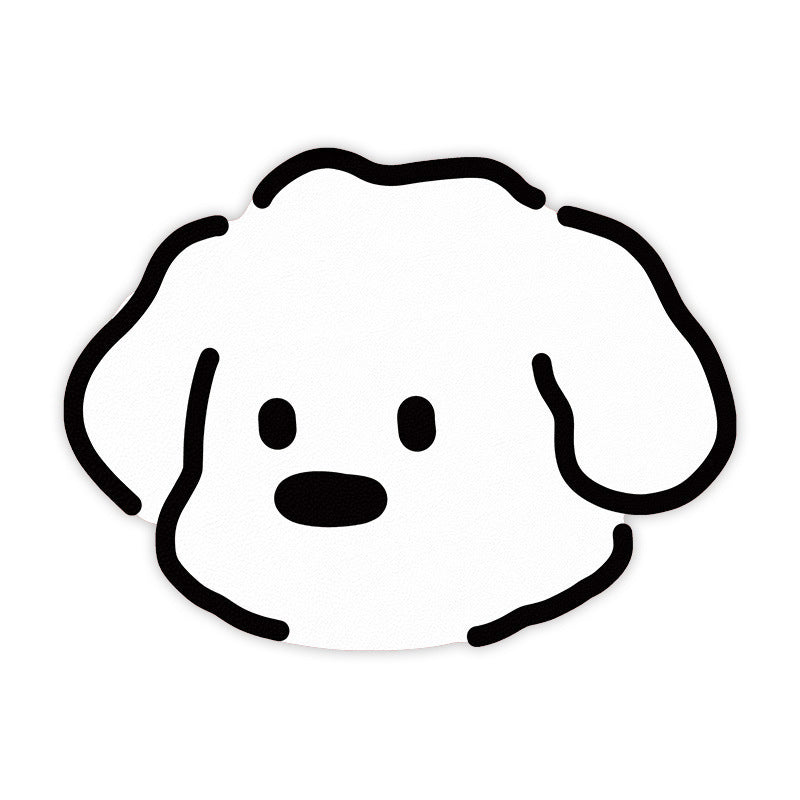 Cute Dog-Themed Area Mat
