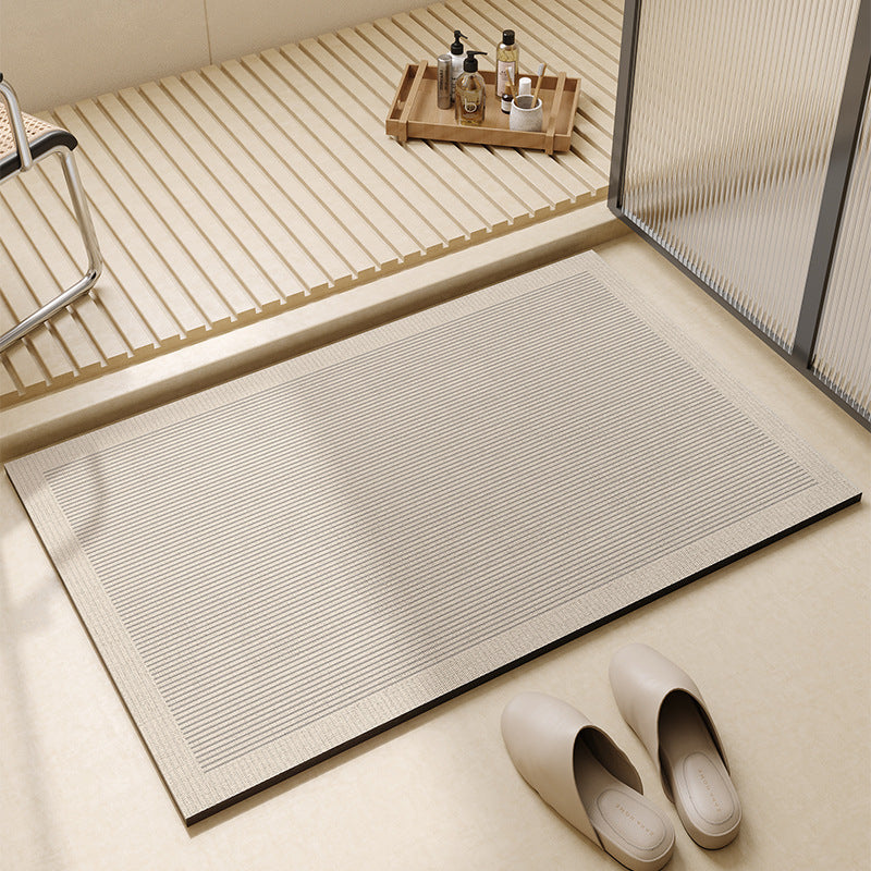Modern Geometric Bath Mat Kalsten