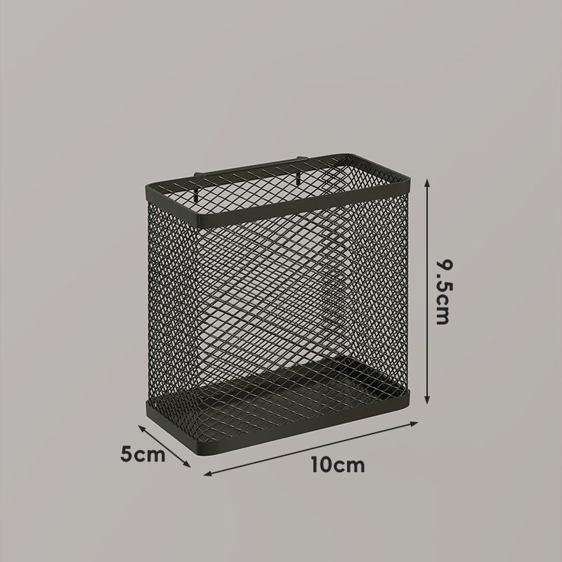 Elevated Stove Shelf Rack with Grid Top and Heat-Resistant Metal Frame