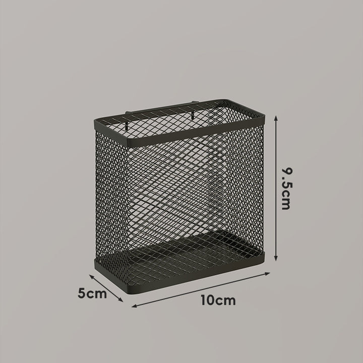 Elevated Stove Shelf Rack with Grid Top and Heat-Resistant Metal Frame