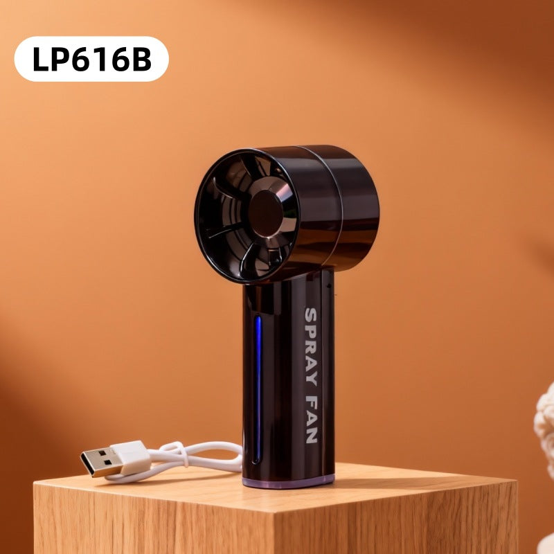 Women's Portable Spray Fan with USB Charging Function Kalsten