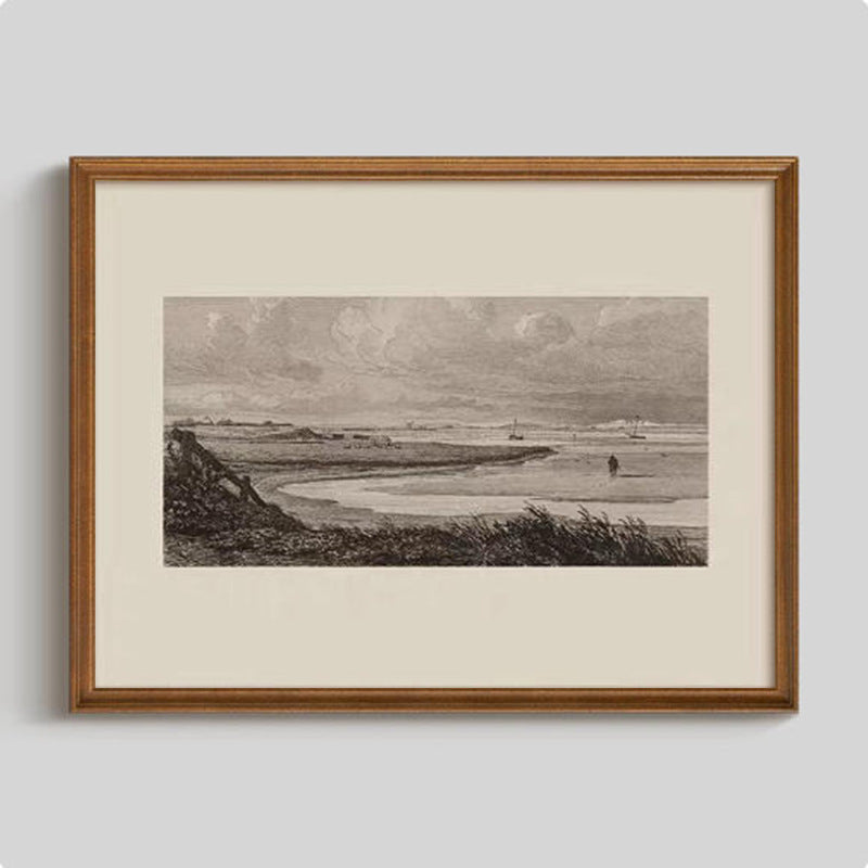 Framed Vintage Landscape Art