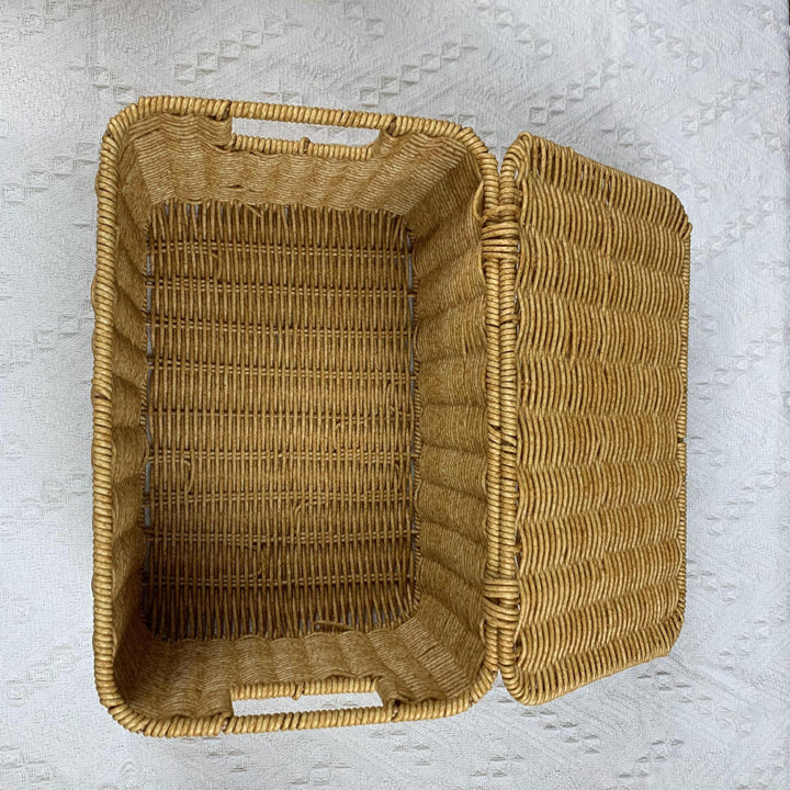 Women’s storage box made of woven material Kalsten