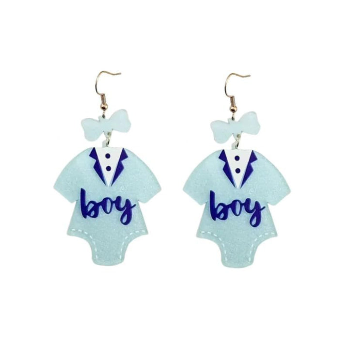 Playful Dress-Shaped Dangle Earrings Kalsten
