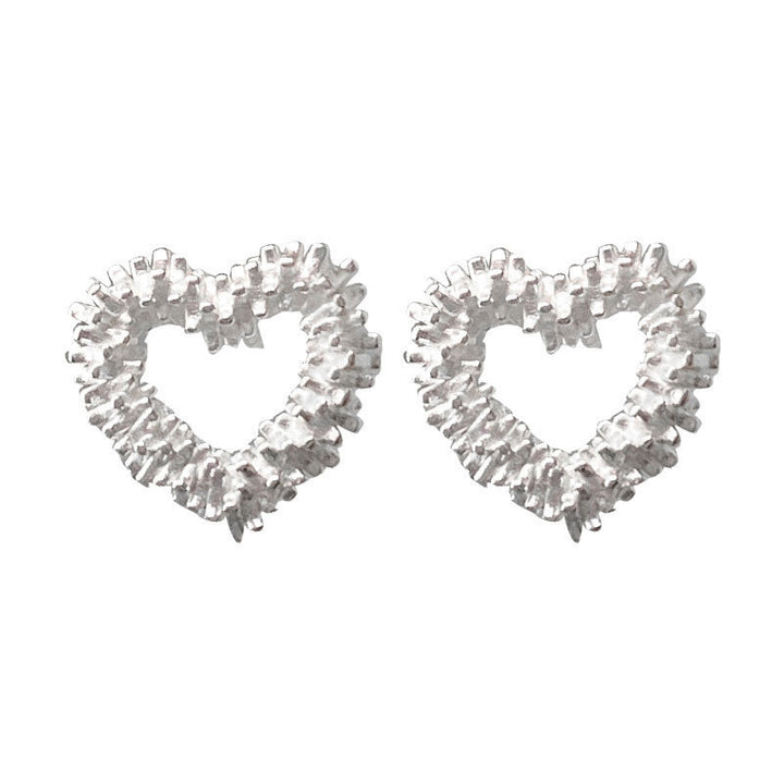 Sparkling Heart Earrings Kalsten