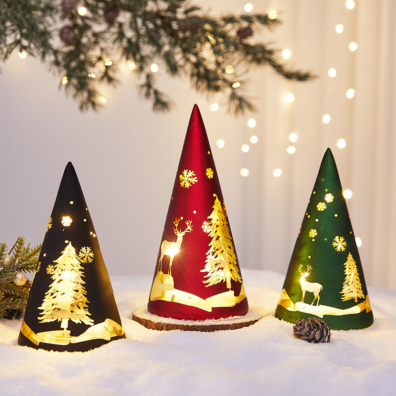 Decorative LED Christmas Tree Lantern