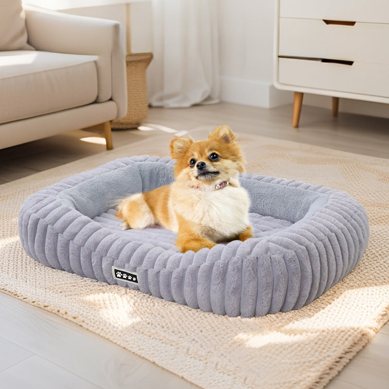 Cozy Rectangle Dog Bed