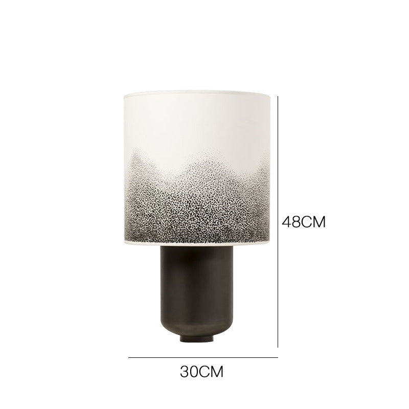 Modern Table Lamp with Textured Shade