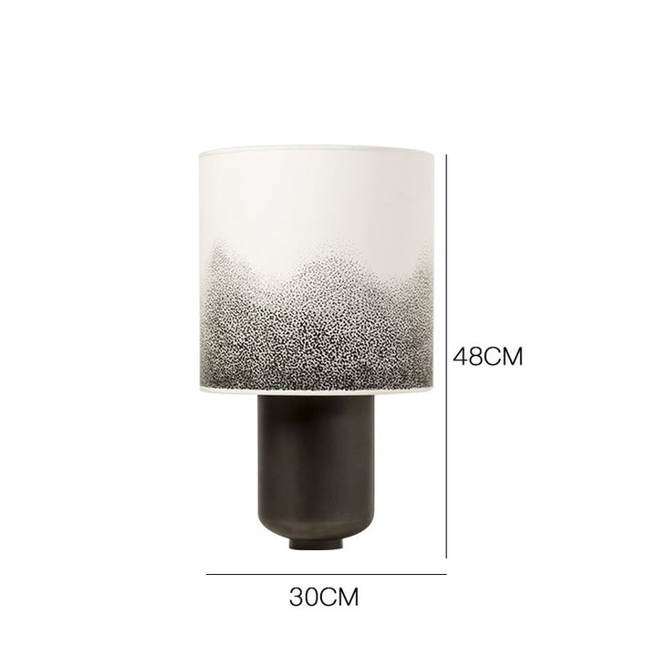 Modern Table Lamp with Textured Shade